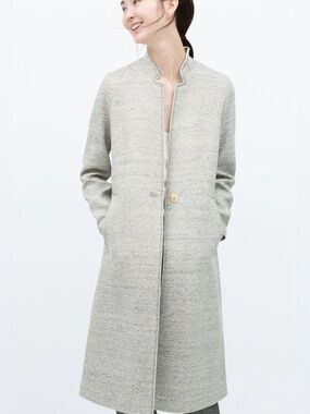 Zara Casual Long Coat
ZARA - WOMAN - VELOUR COAT size S